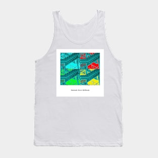 Newlands stairs poster print style Tank Top